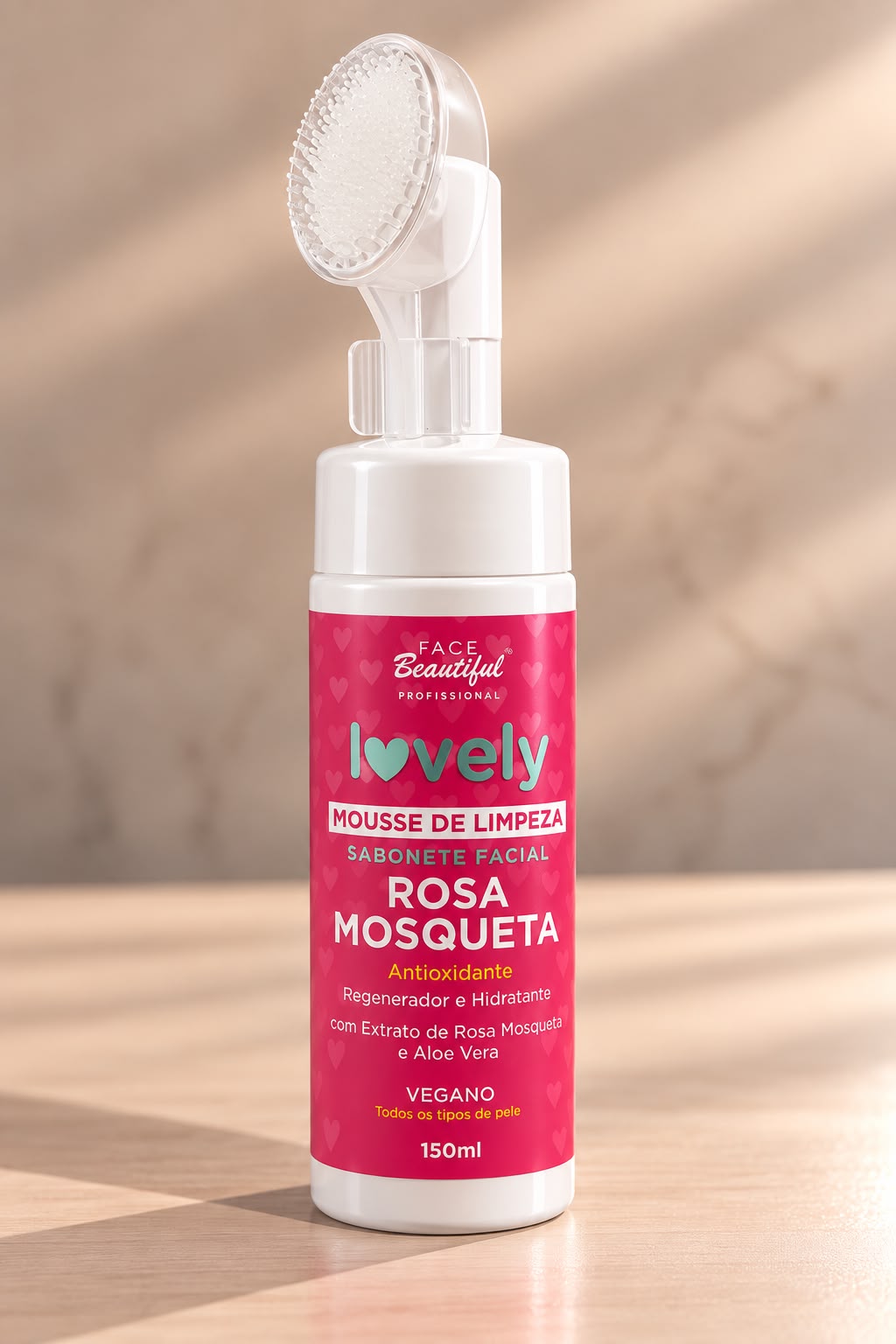 Mouse De Limpeza Rosa Mosqueta